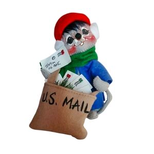 Vintage Annalee Christmas Mouse